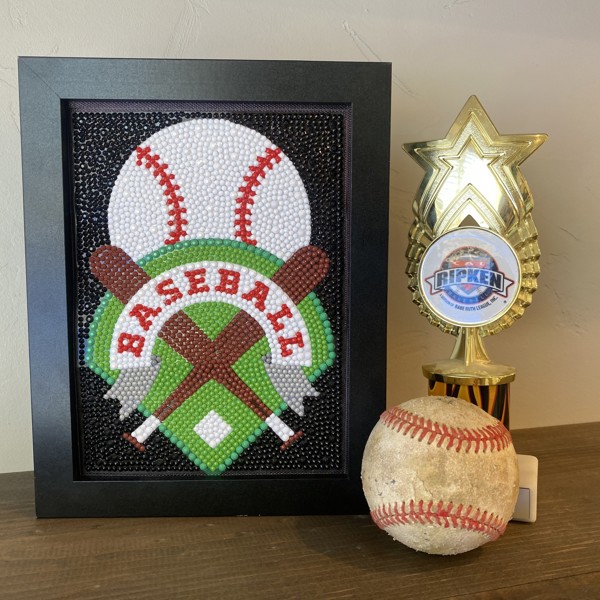 Baseball Diamond Art Kit