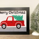  Christmas Truck Diamond Art Kit