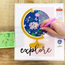  Explore Globe Diamond Art Kit