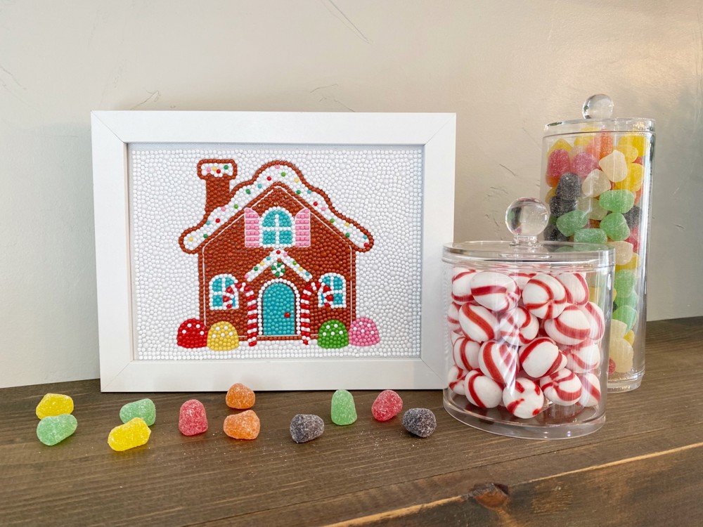 Gingerbread House Diamond Art Kit