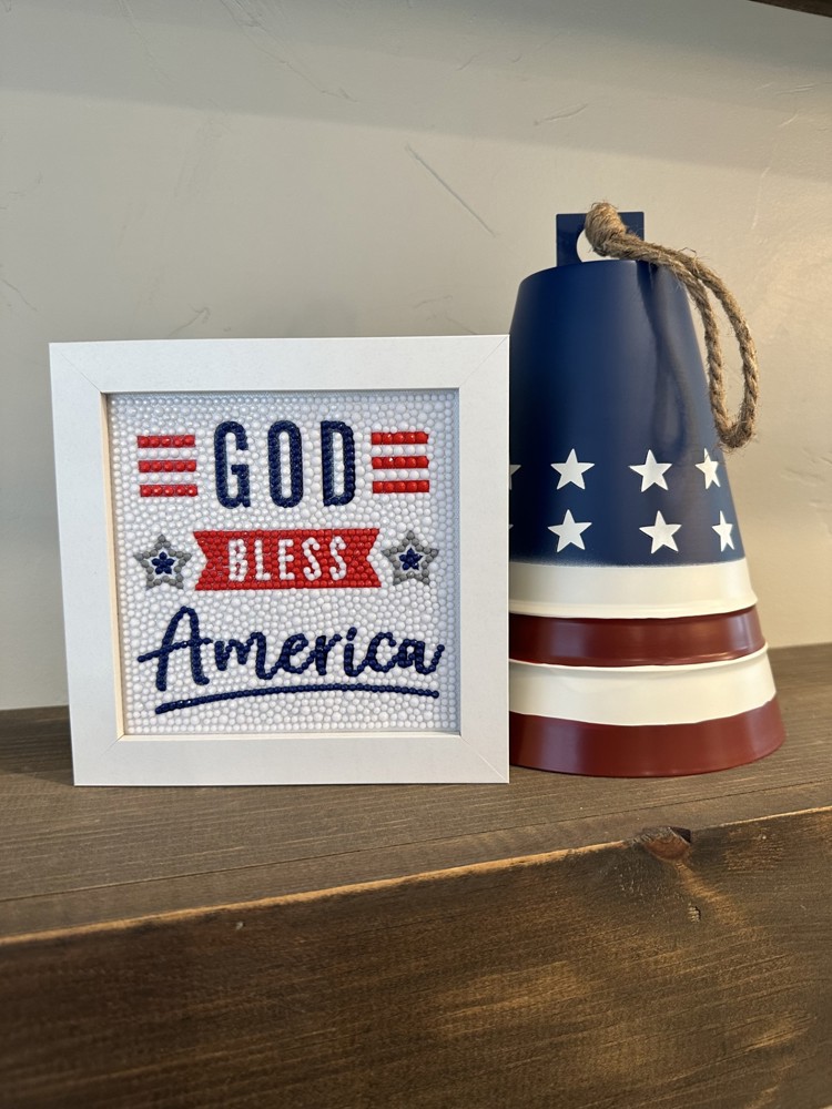 God Bless America Diamond Art Kit