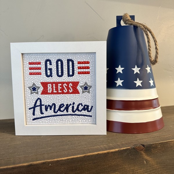 God Bless America Diamond Art Kit