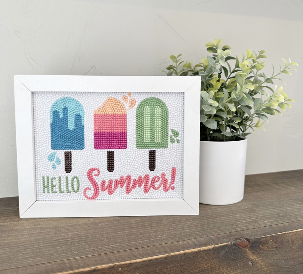 Hello Summer Diamond Art Kit