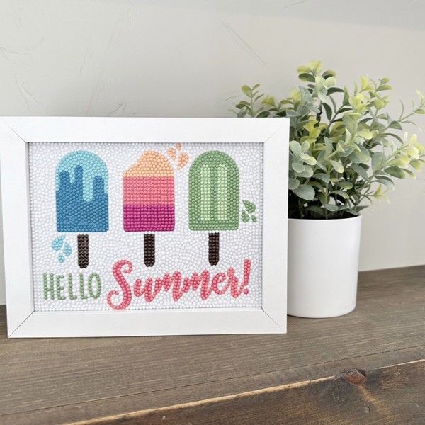 Hello Summer Diamond Art Kit