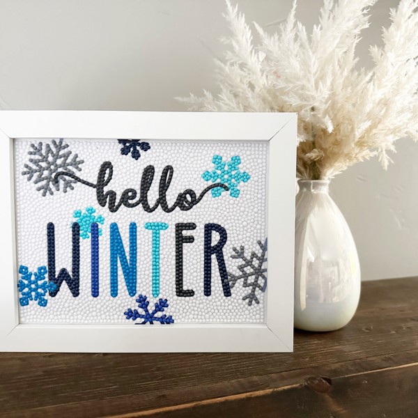 Hello Winter Diamond Art Kit