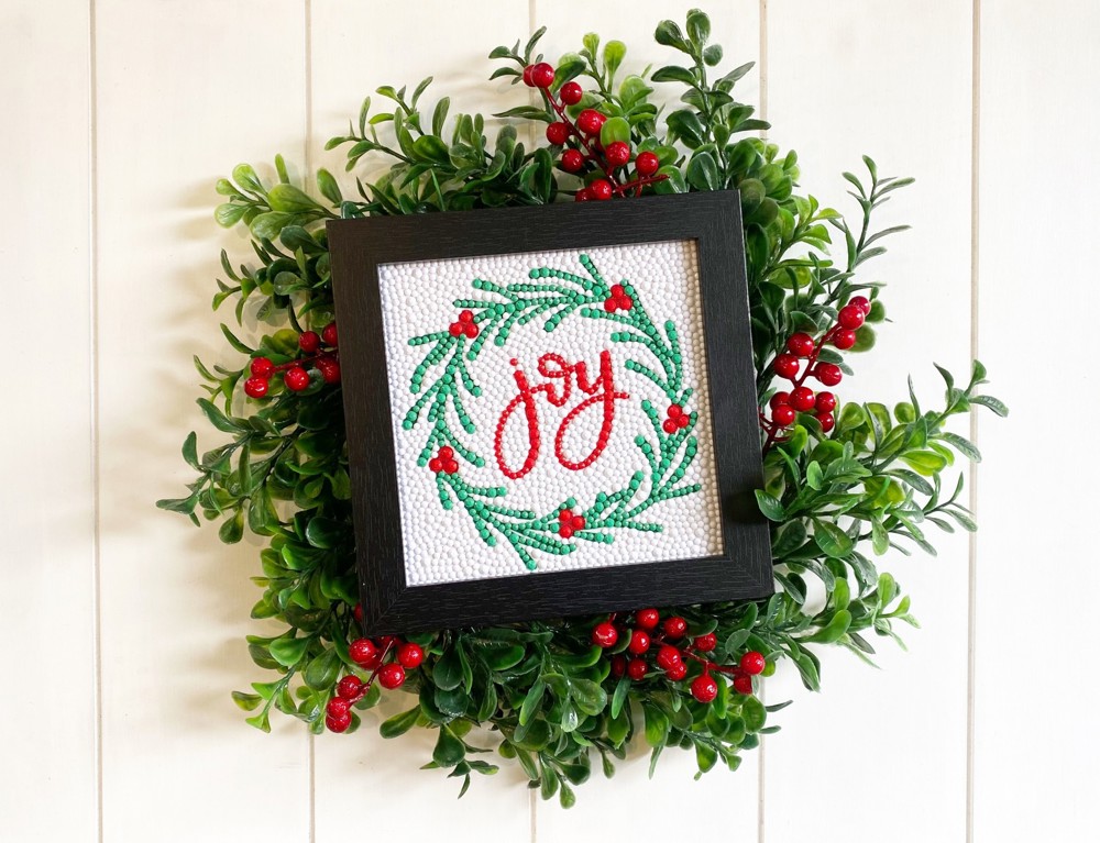 Joy Wreath Diamond Art Kit