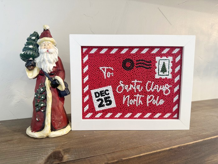 Santa Letter Diamond Art Kit