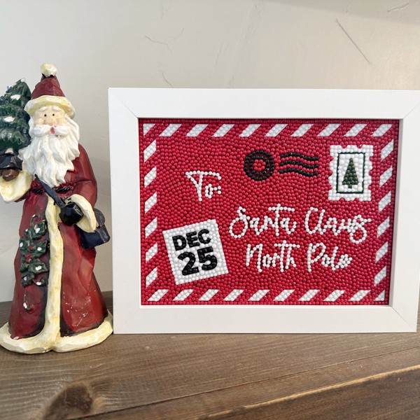 Santa Letter Diamond Art Kit