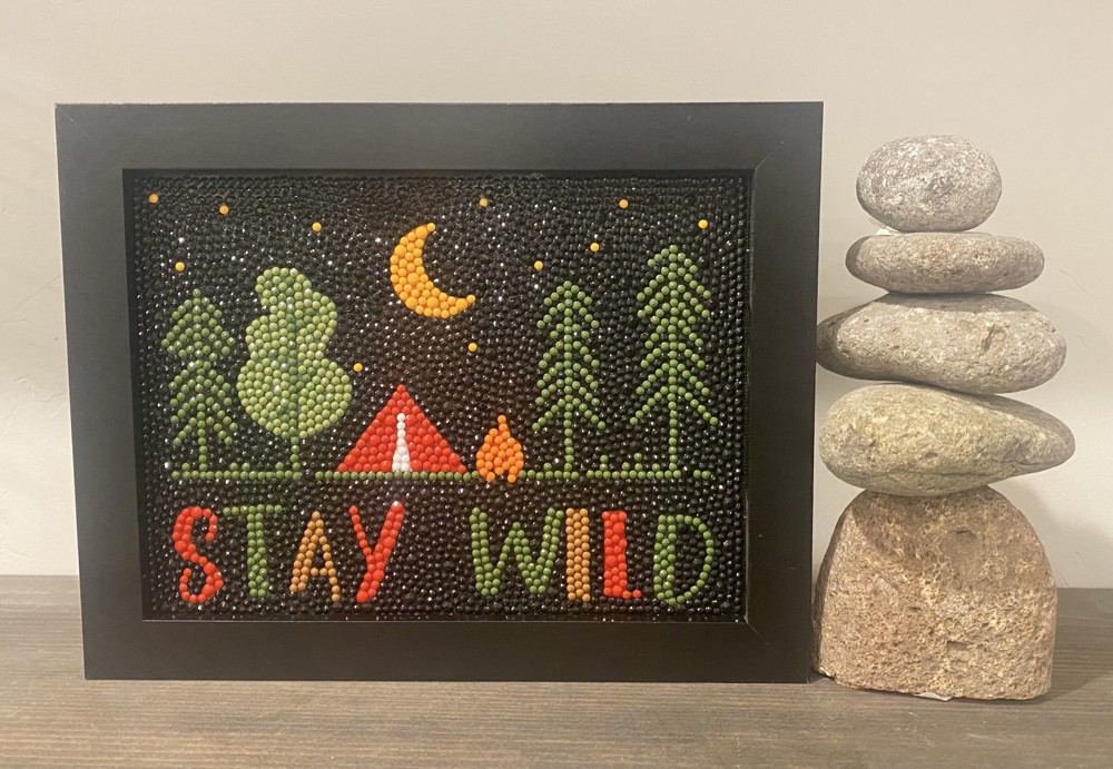 Stay Wild Diamond Art Kit