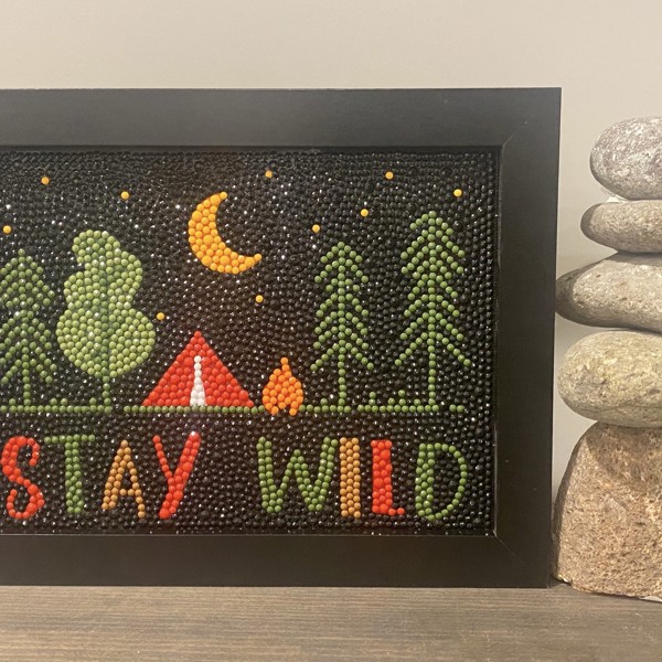 Stay Wild Diamond Art Kit