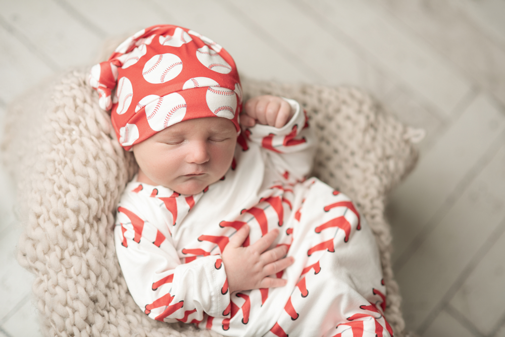 Baseball Baby Gown