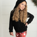  Santa Black Hoodie Set