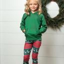  Deer Hoodie Leggings Set