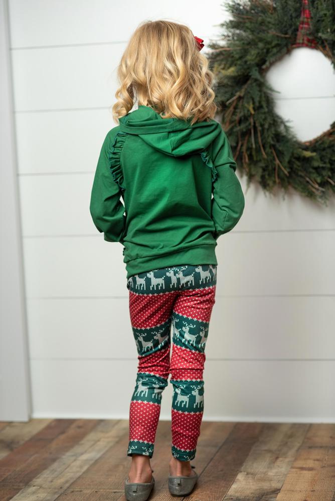 Deer Hoodie Leggings Set