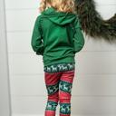  Deer Hoodie Leggings Set