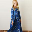  Blue Rose Maxi Dress