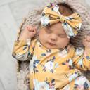  Mustard Baby Gown