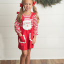  Santa Pinafore Set