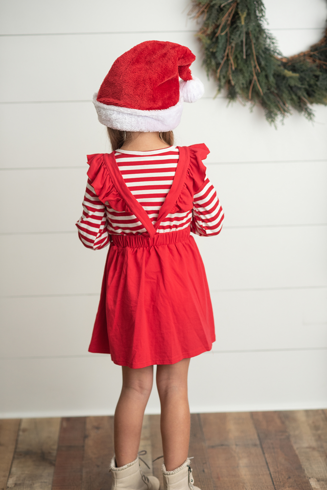 Santa Pinafore Set