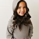  Gray Hoodie Sweatshirt Set