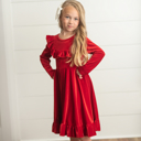 Red Velvet Dress