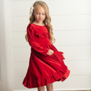  Red Velvet Dress