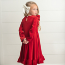  Red Velvet Dress