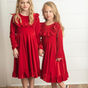  Red Velvet Dress