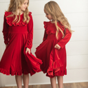  Red Velvet Dress