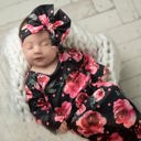  Black Rose Baby Gown