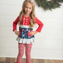 XS Christmas Stripe Set