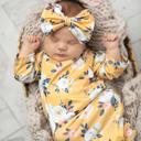  Mustard Baby Gown