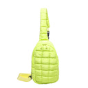 Citrine Skyler Quilted Puffer Sling | AILI'S CORNER