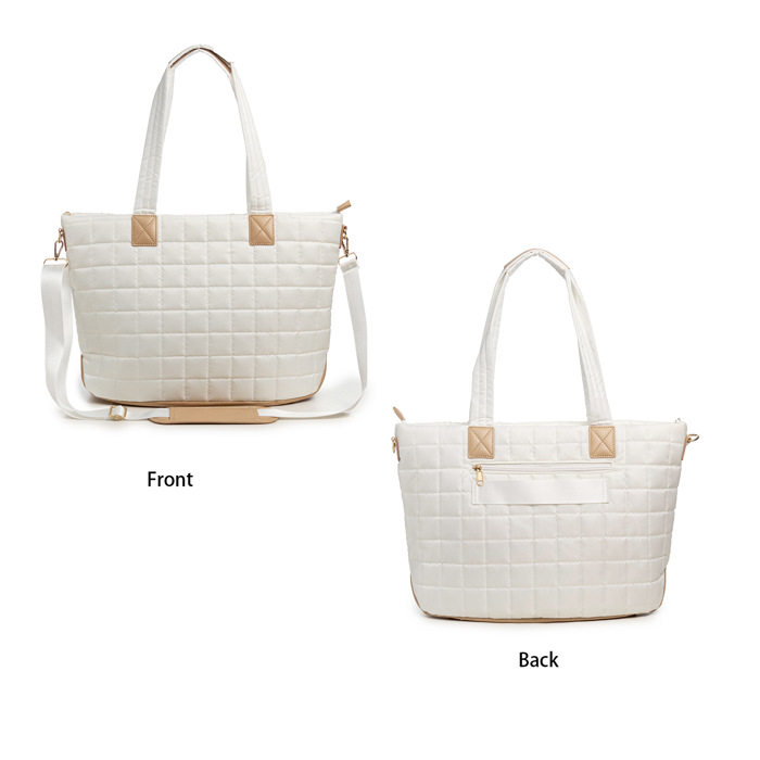 Mila Quilted Traveler Tote