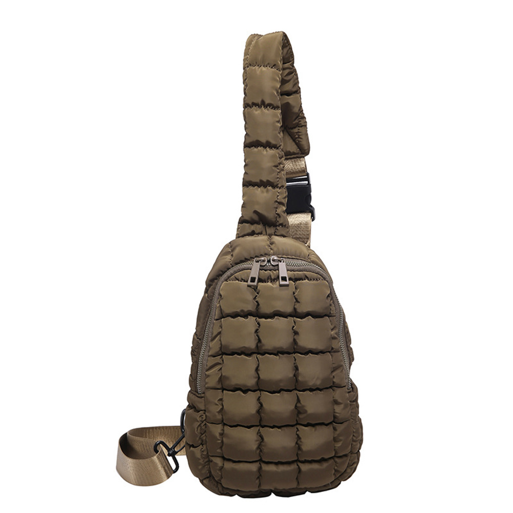 Skyler Quilted Puffer Sling | AILI'S CORNER