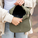 Olive Afton Quilted Foldover Crossbody | AILI'S CORNER