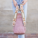 Mauve Alba Convertible Backpack Sling | AILI'S CORNER