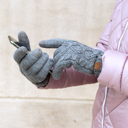 Dk Mel Gray C.C® Cable Knit Lined Gloves