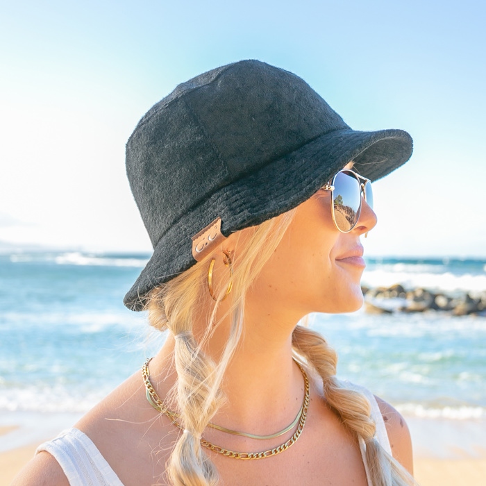 C.C® Terry Cloth Bucket Hat | AILI'S CORNER