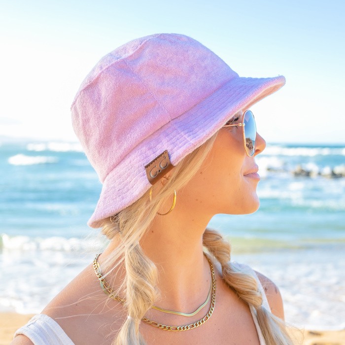 C.C® Terry Cloth Bucket Hat | AILI'S CORNER