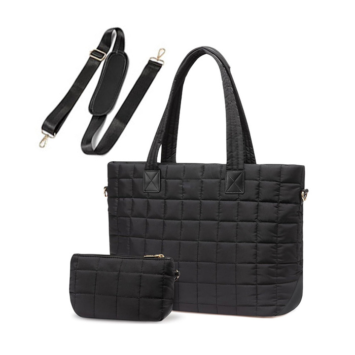 Mila Quilted Traveler Tote