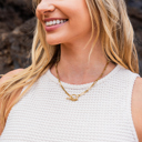 Gold 18K STAINLESS STEEL TOGGLE CHAIN NECKLACE | AILI'S CORNER