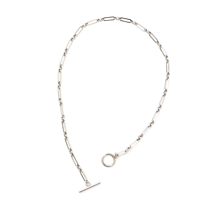18K STAINLESS STEEL TOGGLE CHAIN NECKLACE | AILI'S CORNER