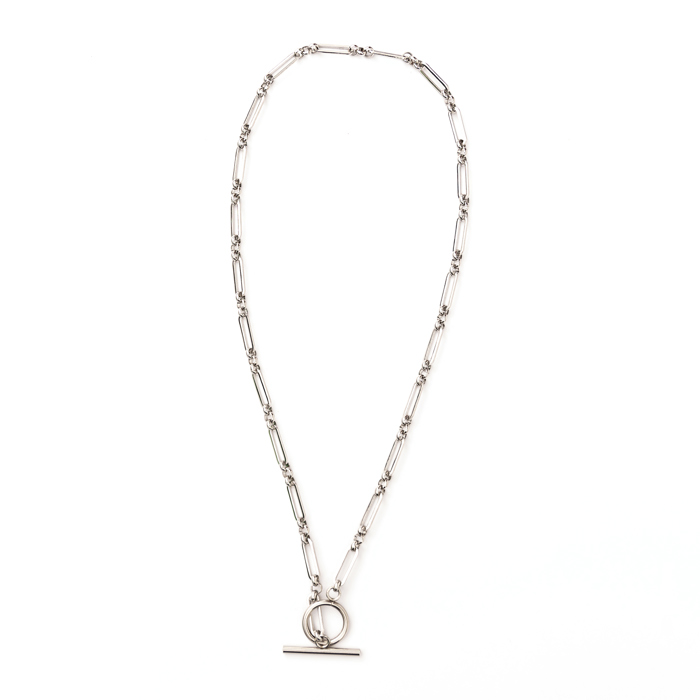 18K STAINLESS STEEL TOGGLE CHAIN NECKLACE | AILI'S CORNER