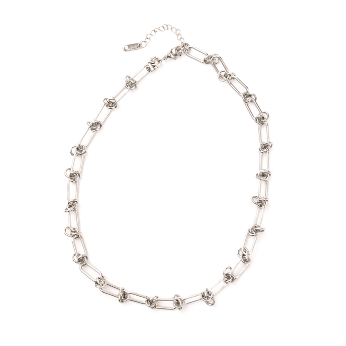 18K STAINLESS STEEL BARBED WIRE CHAIN NECKLACE | AILI'S CORNER