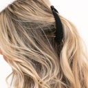 Black Gray Navy Matte Banana Clip - 3PK | AILI'S CORNER