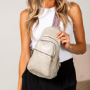 Light Gray Sienna Sling Crossbody | AILI'S CORNER