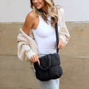  Jacie Puffer Crossbody Mini Tote | AILI'S CORNER