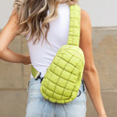  Skyler Quilted Puffer Sling | AILI'S CORNER