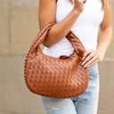  Paige Woven Handbag | AILI'S CORNER